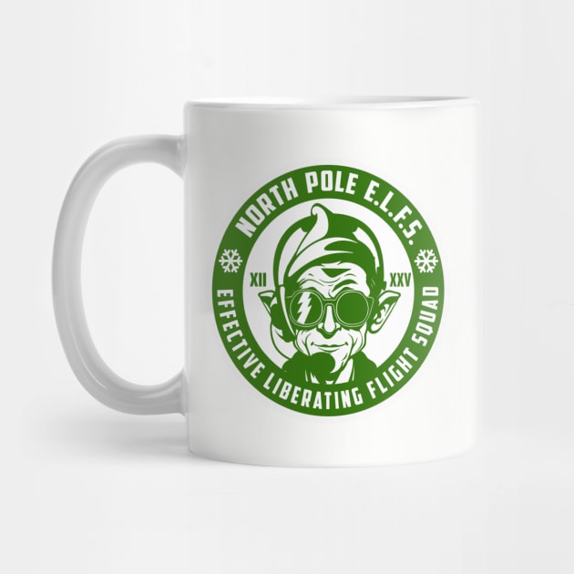 North Pole E.L.F.S. (Green) by PopCultureShirts